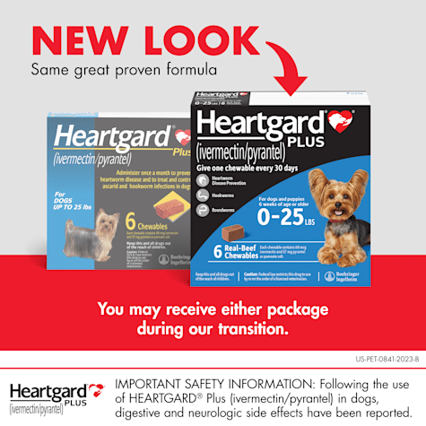 Heartgard Plus Chewables For Dogs 1 To 25 Lbs 6 Count Petco