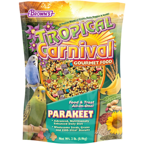Brown's Tropical Carnival Parakeet Food