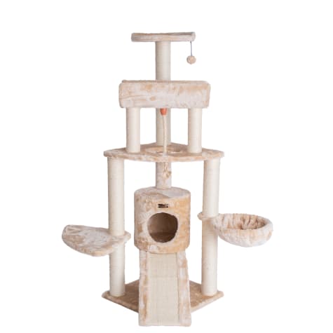 Armarkat Beige Classic Real Wood Cat Tree Model A5806
