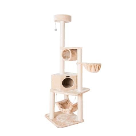 Armarkat Beige Classic Real Wood Cat Tree Model A7204