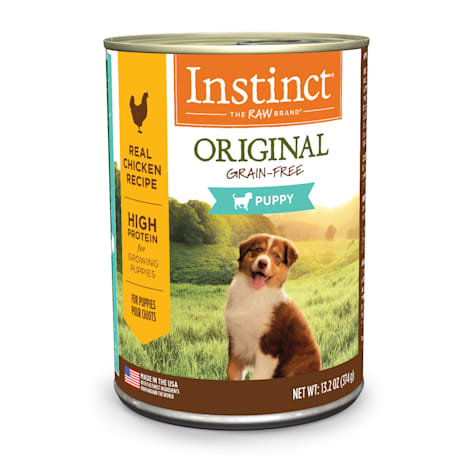 Instinct Original Puppy Grain Free Real Chicken Recipe Natural Wet Canned Dog Food