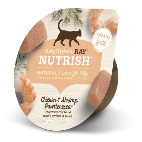 Rachael Ray Nutrish Natural Grain Free Chicken & Shrimp Pawttenesca Wet Cat Food