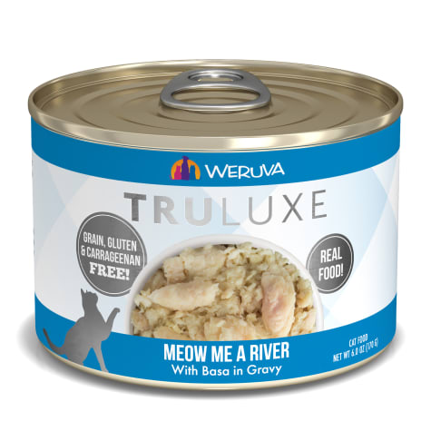 Weruva TruLuxe Meow Me a River with Basa in Gravy Wet Cat Food