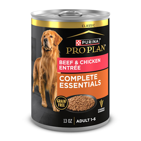 Purina Pro Plan Grain Free Classic Beef and Chicken Entree Dog Food Pate