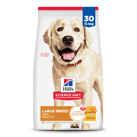 Hill's Science Diet Adult Light Large Breed with Chicken Meal & Barley Dry Dog Food