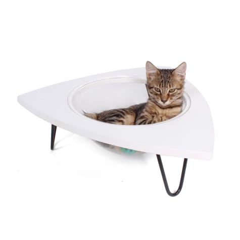 Hauspanther Collection by Primetime White TriPod for Cat