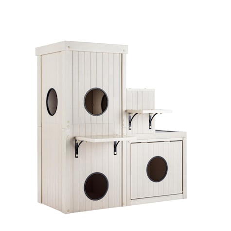 New Age Pet ECOFLEX Kitty Kaito Climber Cat House