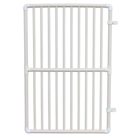 Cardinal Gates Extension for Portable White Pet Pen