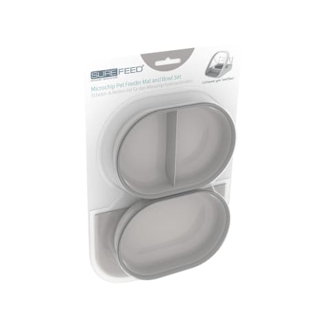 SureFlap SureFeed Grey Mat & Bowl Set for Pets