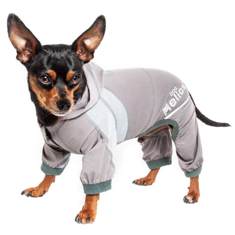 Dog Helios Namastail Lightweight Grey Dog Hoodie Tracksuit