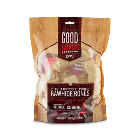 flavored rawhide dog chews