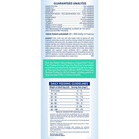 natural balance feeding guide