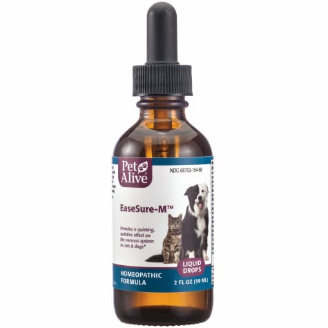 PetAlive Natural Homeopathic EaseSure-M Liquid Dog and Cat Medicine