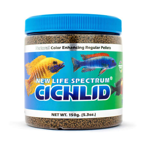 New Life Spectrum Cichlid Fish Food Pellets, 150 Gram | Petco