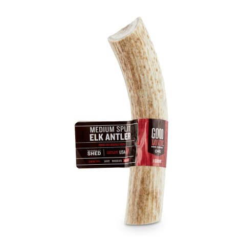 Good Lovin' Naturally Shed Medium Split Elk Antler Dog Chew