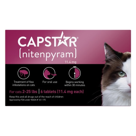 Capstar Flea Tablets for Cats 2-25 lbs.