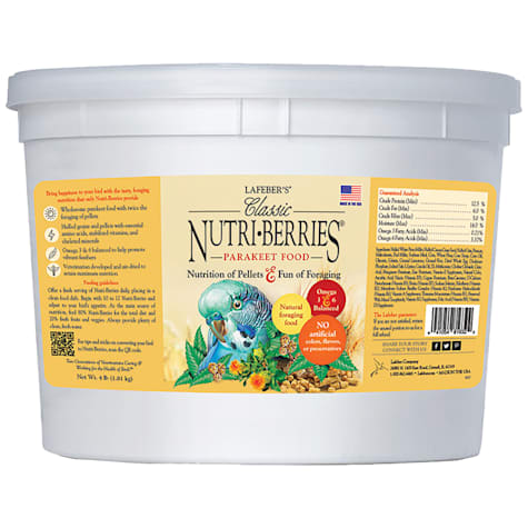 Lafeber's Classic Nutri-Berries Parakeet Bird Food