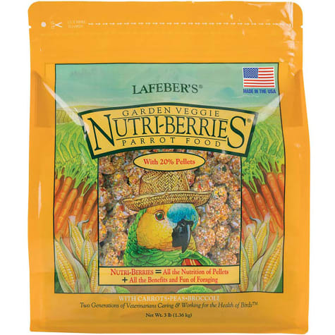 Lafeber's Garden Veggie Nutri-Berries Dry Food for Parrots