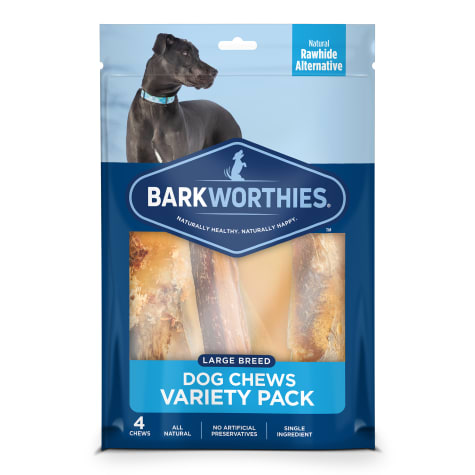 Barkworthies Large Breed Variety Pack Dog Treats