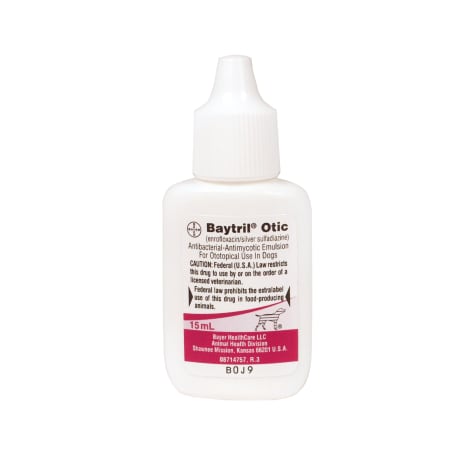Baytril Otic Emulsion for Dogs