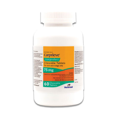 Carprovet (Carprofen) Chewable Tablets 75 mg