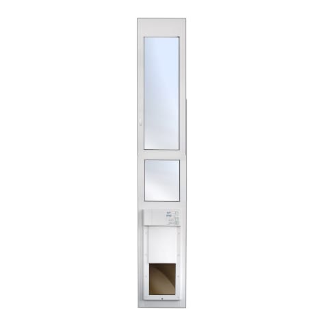 High Tech Pet Power Pet Eglass Extra Tall Fully Automatic Patio Door