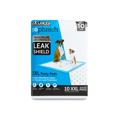 So Phresh Maximum Absorbency XX-Large Leak Shield Potty Pads