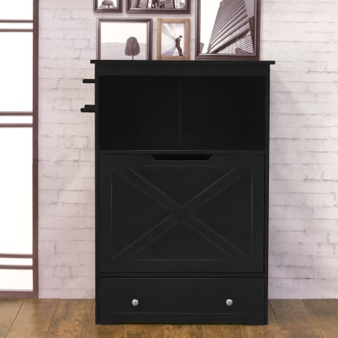 Merry Products Black Windsor Pet Feeder