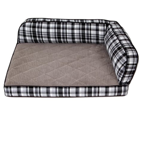 La-Z-Boy Sadie Spencer Plaid Sofa Dog 