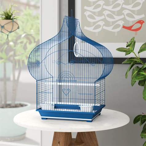 YML Taj Mahal top shape Blue Bird Cage