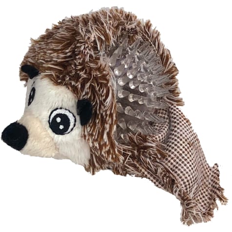 stuffed hedgehog dog toy