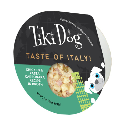 Tiki Dog Petites Gourmet International Italian Carbonara Wet Food