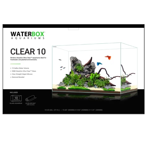 Waterbox Clear 10 Gallon Aquarium Petco