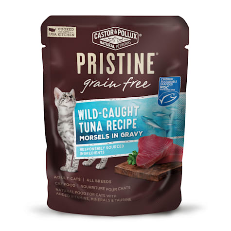 Castor & Pollux Pristine Wild-Caught Tuna Grain Free Wet Cat Food