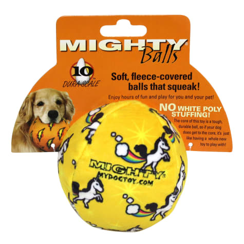 soft squeaky dog ball