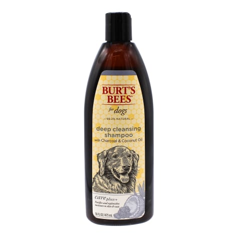 Burt's Bees Care Plus+ Charcoal & Coconut Oil Deep Cleansing Shampoo for Dogs