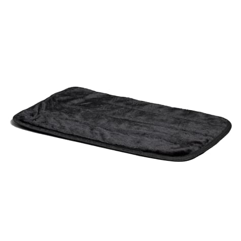 Midwest Quiet Time Deluxe Black Fur Pet Mat/Bed