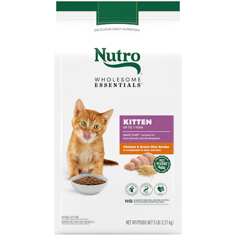 Nutro Wholesome Essentials Chicken & Brown Rice Recipe Kitten Dry Cat Food