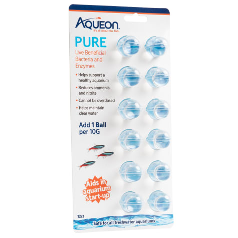 Aqueon PURE Live Beneficial Bacteria and Enzymes 12 ct.