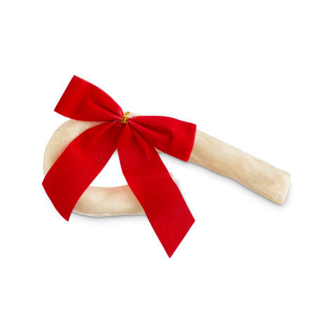 Holiday Tails Rawhide Cane Dog Chew