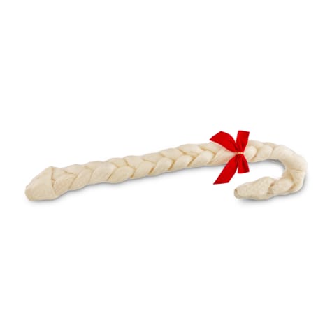 Holiday Tails Rawhide Braid Dog Chew