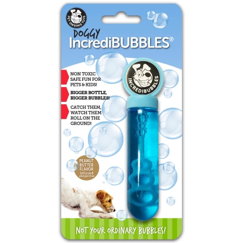 Pet Qwerks Incredibubbles Peanut Butter Flavor Bubbles for Dogs