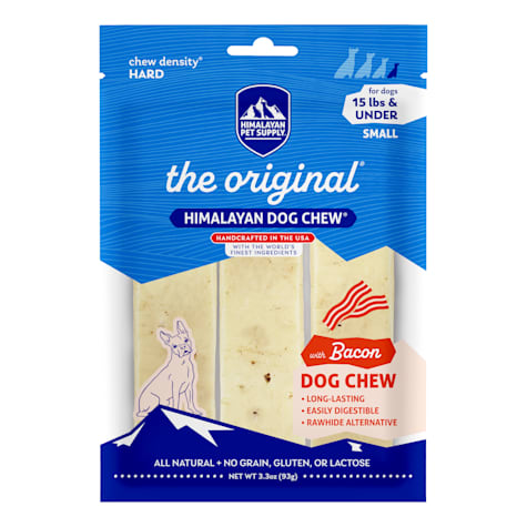 Himalayan Dog Chew Bacon Small Dog Chew