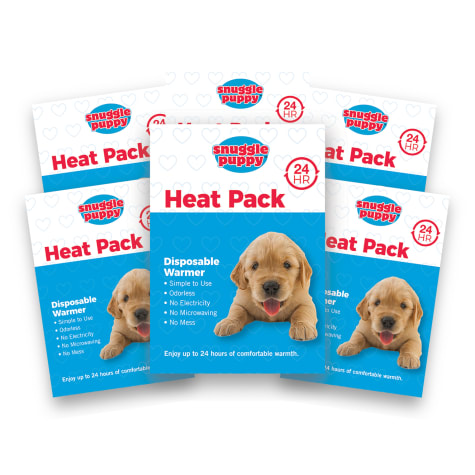 Snuggle Puppy Disposable Warmer Heat Packs for Pets