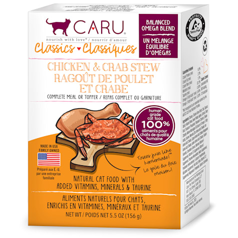 CARU Chicken & Crab Stew Wet Cat Food