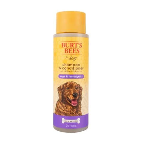 Burt's Bees Natural Pet Care Shampoo & Conditioner Sage & Lemongrass Scent