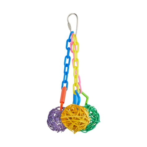 You & Me Ball Cluster Chewing Bird Toy