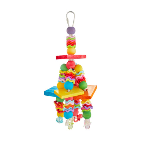 You & Me Fiesta On The Blocks Chewing Bird Toy