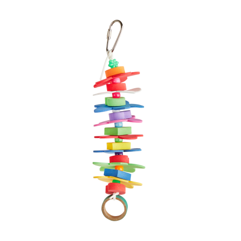 You & Me Flower Power Chewing Bird Toy