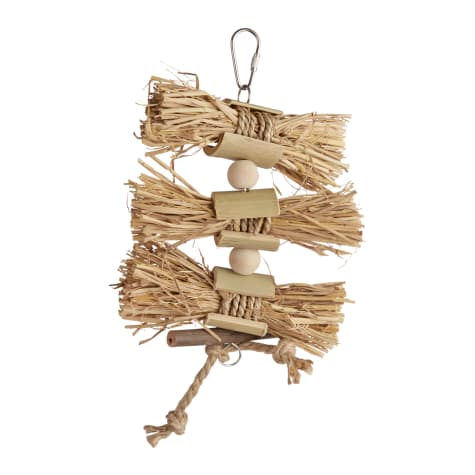 You & Me Birdie Bowties Preening Bird Toy